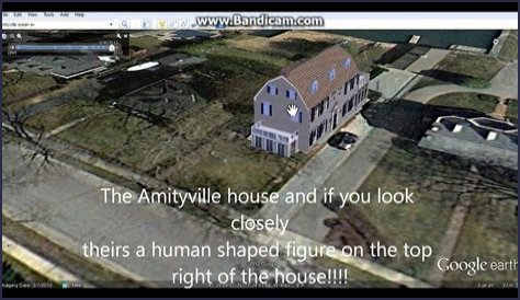 Why is the Amityville house blurred on Google Maps?